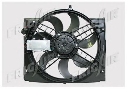 Difusor do radiador de esfriamento, montado com motor e roda de aletas 69226701 BMW