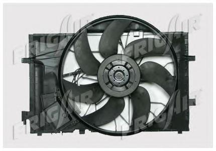 Compre A2035000293KZ Mercedes Difusor do radiador de esfriamento, montado com motor e roda de aletas