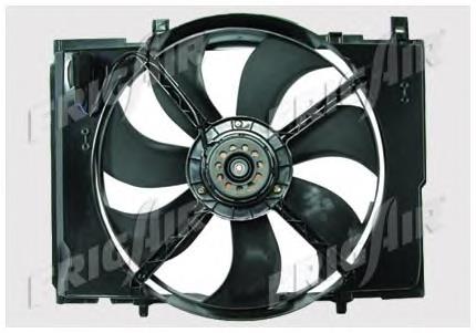 Difusor do radiador de esfriamento, montado com motor e roda de aletas 47741 NRF