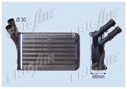 669529 ERA Radiador de forno (de aquecedor)