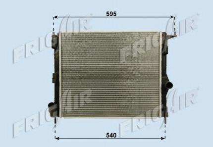 Radiador de esfriamento de motor Polcar 280108A1 preço, a partir de 81,43 USD