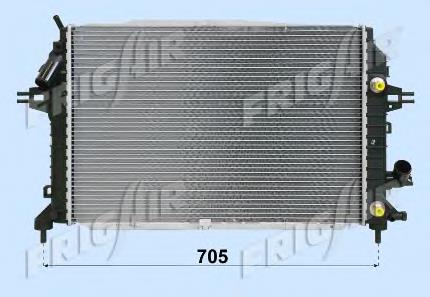Compre 13171429 Opel Radiador de esfriamento de motor