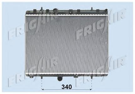Compre 734398 VALEO Radiador de esfriamento de motor