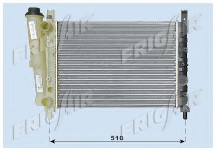 7556135 Fiat/Alfa/Lancia Radiador de esfriamento de motor