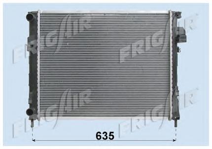 4408645 Opel Radiador de esfriamento de motor