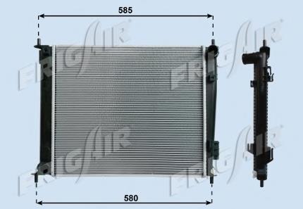 Compre 8MK376790421 HELLA Radiador de esfriamento de motor