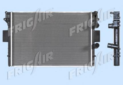 Radiador de esfriamento de motor 500396428 Iveco