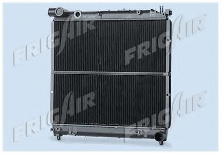 50432 NRF Radiador de esfriamento de motor