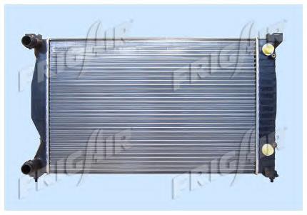Radiador de esfriamento de motor 133408A2 Polcar
