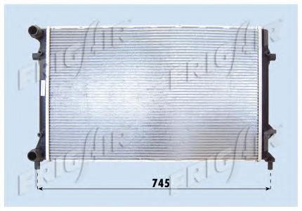 Radiador de esfriamento de motor VAG 1K0121253P preço, a partir de 67,60 USD