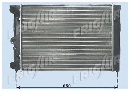 Radiador de esfriamento de motor 171121253CF VAG