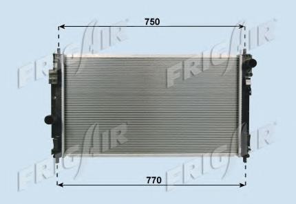 Compre 68004049AA Chrysler Radiador de esfriamento de motor