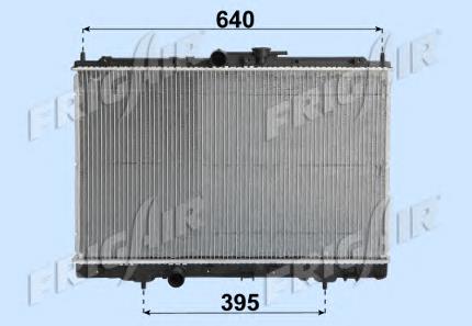 Compre 734197 VALEO Radiador de esfriamento de motor