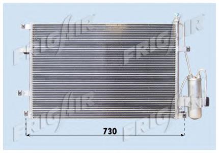 Radiador de aparelho de ar condicionado 9171651 Volvo