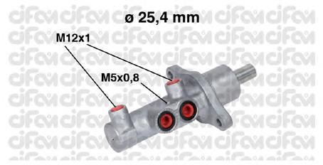 M24118 Brembo Cilindro mestre do freio