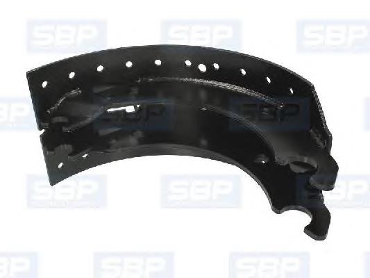 Sapatas do freio traseiras de tambor MBSK20004 Arvin Meritor