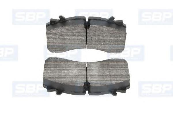 Compre 882450 VALEO Sapatas do freio traseiras de disco
