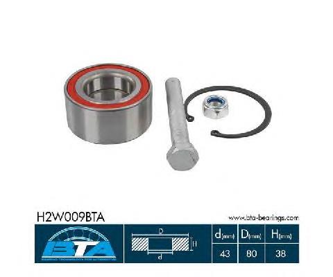 7M3598625A VAG Rolamento de cubo traseiro