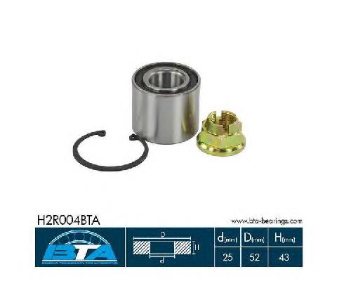 Rolamento de cubo traseiro R15517 SNR