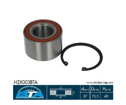 Rolamento de cubo traseiro BTA H2X003BTA preço, a partir de 29,23 USD