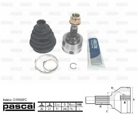 Junta homocinética externa dianteira Fiat/Alfa/Lancia 46308337 preço, a partir de 37,69 USD