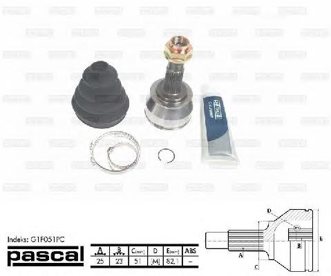 Junta homocinética externa dianteira General Motors 95908455 preço, a partir de 27,15 USD