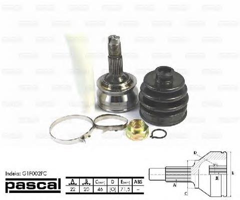 CVJ506410 Open Parts Junta homocinética externa dianteira
