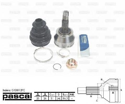 Junta homocinética externa dianteira Fiat/Alfa/Lancia 46308070 preço, a partir de 30,96 USD