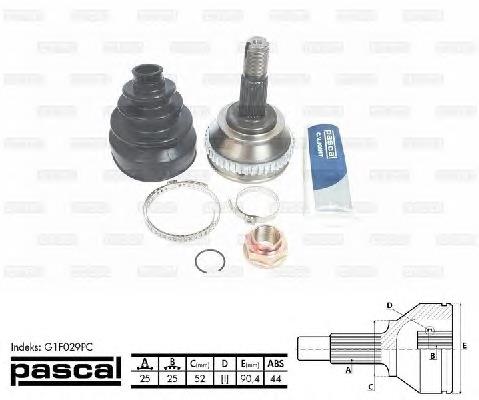 7646402 Fiat/Alfa/Lancia Junta homocinética externa dianteira