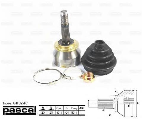 5944689 Fiat/Alfa/Lancia Junta homocinética externa dianteira