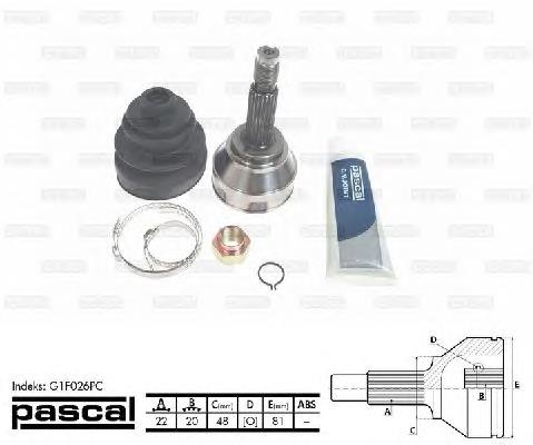 Junta homocinética externa dianteira Metelli 151002 preço, a partir de 36,64 USD