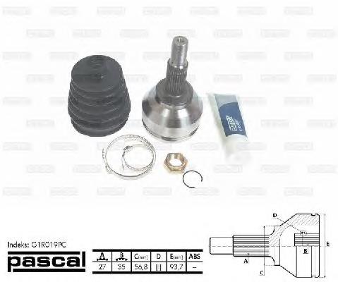 Junta homocinética externa dianteira Trakmotive/Surtrack 400731 preço, a partir de 45,21 USD