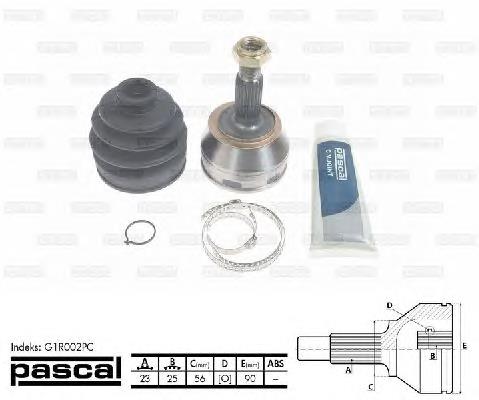 Junta homocinética externa dianteira Trakmotive/Surtrack 400652 preço, a partir de 49,92 USD