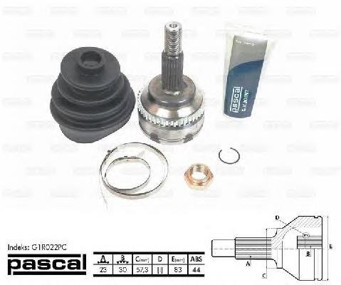 Compre TOJ0244 Magneti Marelli Junta homocinética externa dianteira