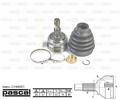 VKJA5405 SKF Junta homocinética externa dianteira