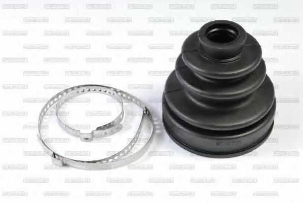 Bota de proteção interna de junta homocinética do semieixo dianteiro Metalcaucho 11025