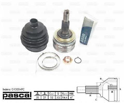 Junta homocinética externa dianteira GSP 812003 preço, a partir de 39,56 USD