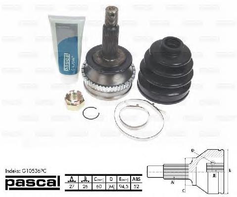 Compre 1501698SX Stellox Junta homocinética externa dianteira esquerda