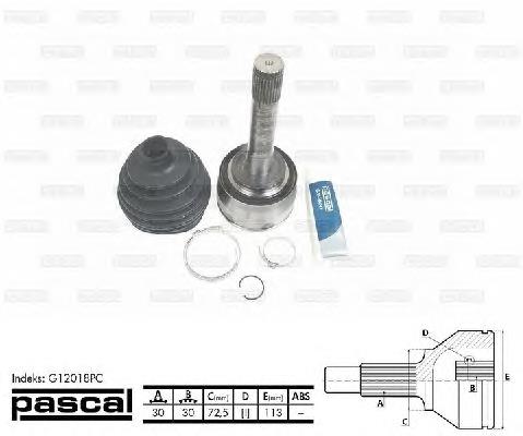Compre TOJ0287 Magneti Marelli Junta homocinética externa dianteira