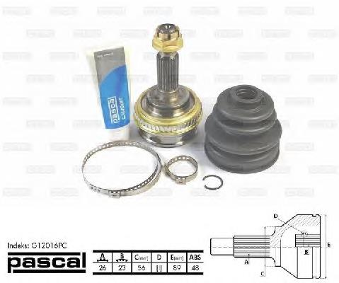 Compre TO004 HDK Junta homocinética externa dianteira