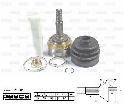 Semieixo traseiro Toyota Camry V10 ao melhor preço