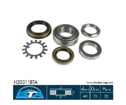 Rolamento de cubo traseiro Hyundai/Kia 5281043000 preço, a partir de 44,51 USD