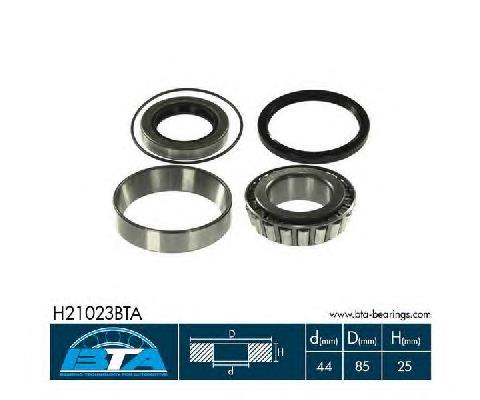 Rolamento de cubo traseiro Nipparts N4711062