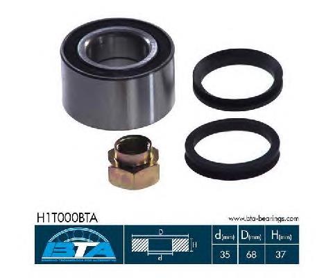 Rolamento de cubo dianteiro SNR R18260