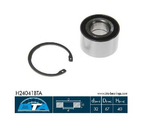 Rolamento de cubo traseiro 42300S2L305 Honda