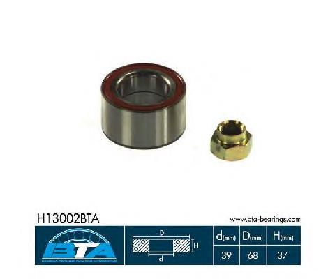 Rolamento de cubo dianteiro Mazda H00126151A