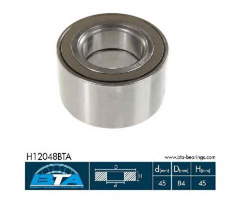H12048BTA BTA Rolamento de cubo dianteiro