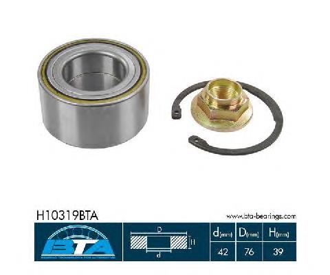 Compre 503103E101 Hyundai/Kia Rolamento de cubo dianteiro