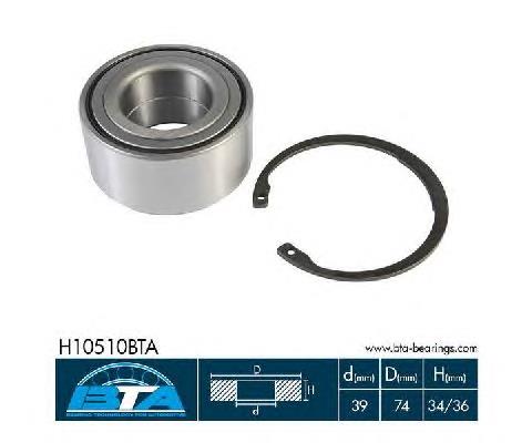 Rolamento de cubo dianteiro S517202D100 Hyundai/Kia