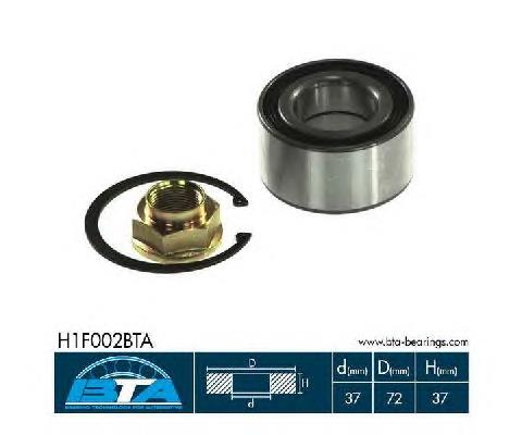 Rolamento de cubo dianteiro Opel 13208672
